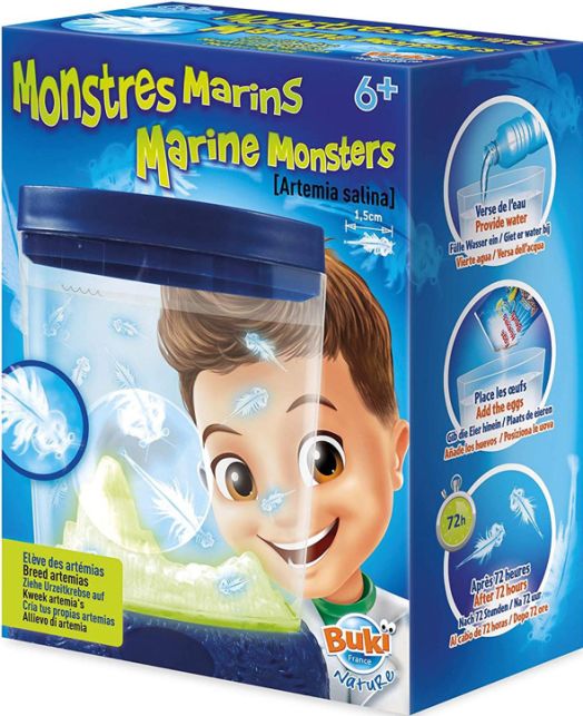 Детски изследователски комплект Buki Nature: Морски чудовища