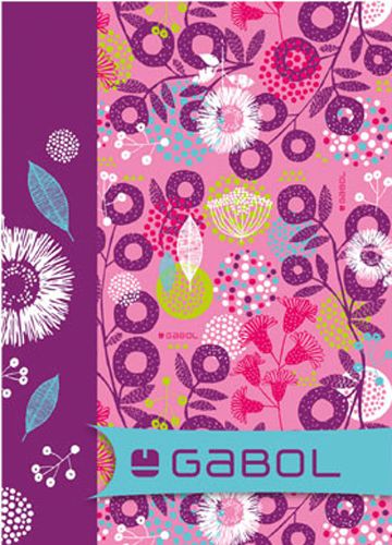 Тетрадка Gabol A5 с 40 листа на малки квадратчета, различни дизайни (за момиче)