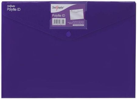 Папка с копче Snopake A4, цветна