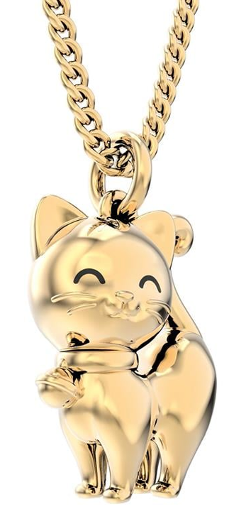 Колие с медальон Chocli - Cat