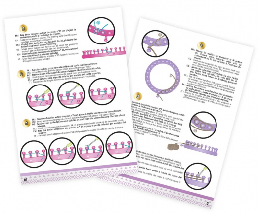 Творчески комплект Buki Teens - Научи се да плетеш