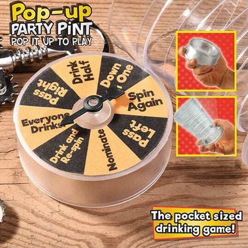 Сгъваща се парти чаша в пластмасова кутия