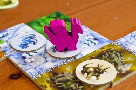 Детска настолна игра: Дракомино