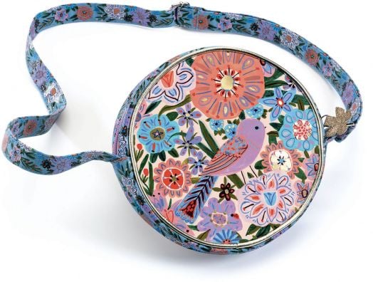 Детска чанта Djeco - Птица, 100% памук