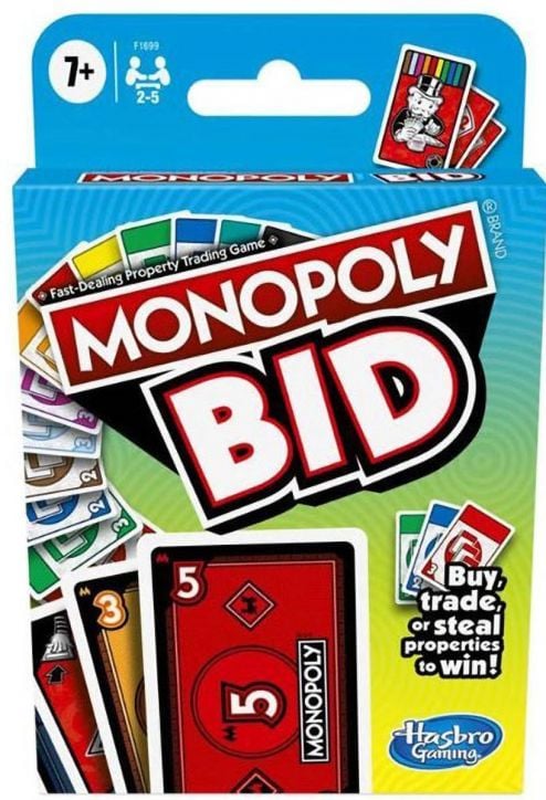 Игра с карти Монополи - Наддаване