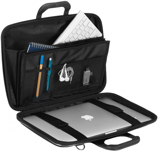 Чанта за лаптоп Bombata - Medio Classic, 13-14 инча, корал