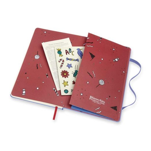 Класически тефтер Moleskine Pinocchio The Fairy с твърди корици и нелинирани страници