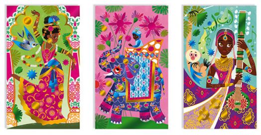 Творчески комплект Janod - Bollywood