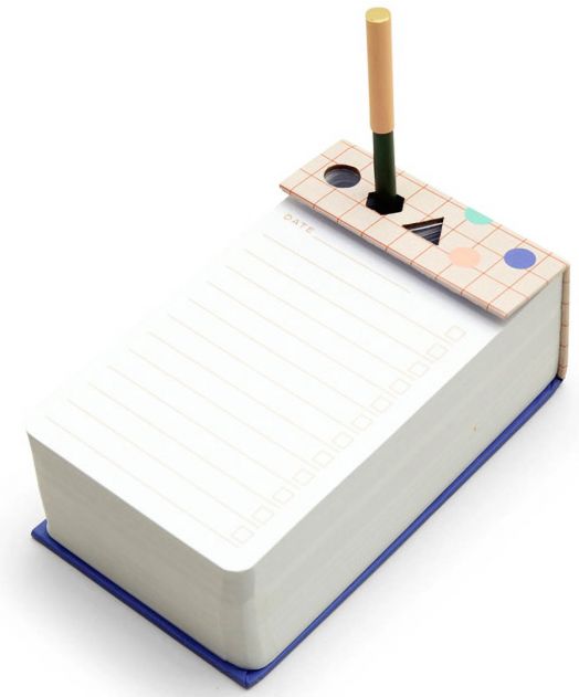 Пад за бележки с химикалка Kikkerland