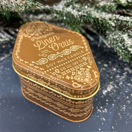 Ароматна свещ Paddywax - Лен и ирис