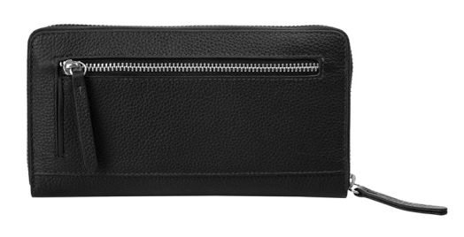 Дамски портфейл с цип Bugatti Linda, черен