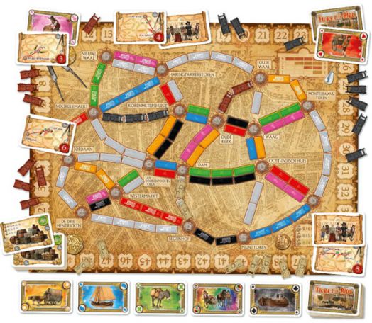 Настолна игра: Ticket To Ride Amsterdam