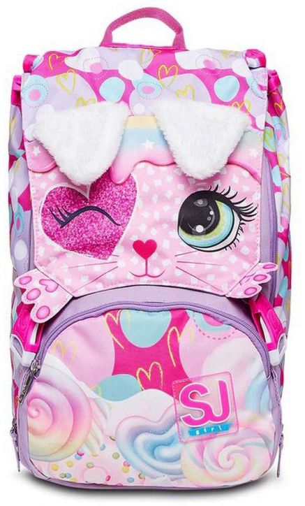 Ученическа раница Seven SJ Gang Heart Lolly с две отделения