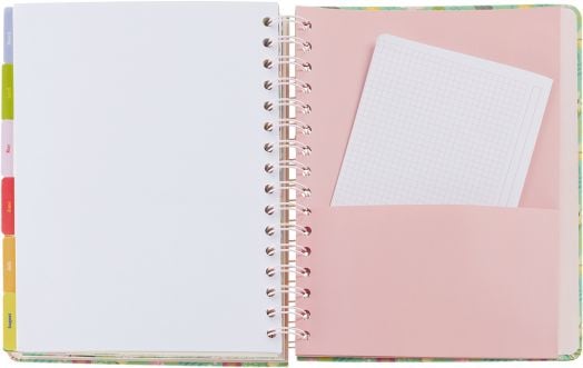 Седмичен тефтер-органайзер Miquelrius Butterfly от септември 2025 до август 2026 г.