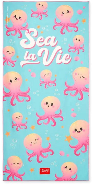 Плажна хавлия Legami - Octopus