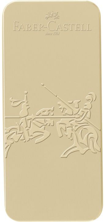 Комплект Faber-Castell - Химикалка и писалка Grip Edition Gold