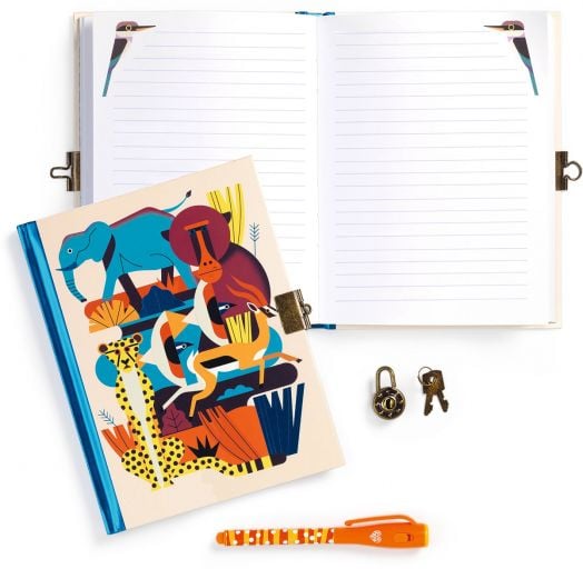 Таен дневник с магическа химикалка Djeco - Owen