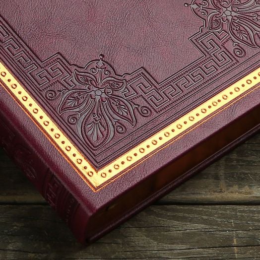 Тефтер Victoria's Journals Old Book A5, бургунди