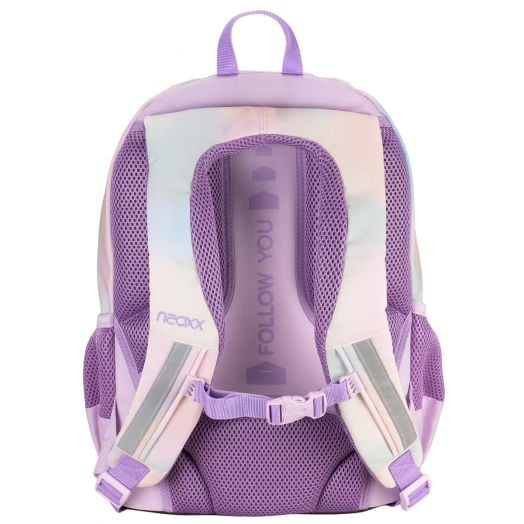 Ергономична ученическа раница Neoxx Flow Candy Party
