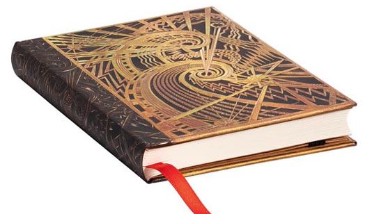 Тефтер Paperblanks - The Chanin Spiral Mini, 9.5 х 14 см.