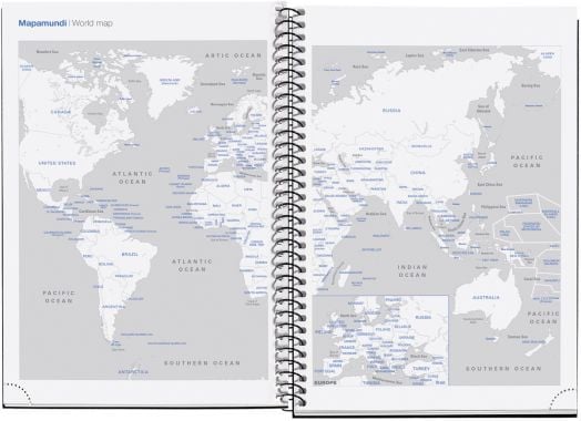 Седмичен тефтер - органайзер Miquelrius Love от септември 2025 до юни 2026 г.