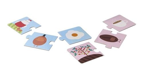 Пъзел Apli Kids - произходът на храната