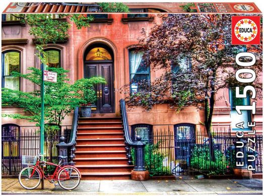 Пъзел Educa: Гринуич Вилидж, Ню Йорк, 1500 части