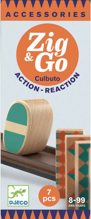 Конструктор Djeco - Zig & Go, 7 части
