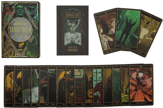 Universal Monsters Tarot Deck and Guidebook