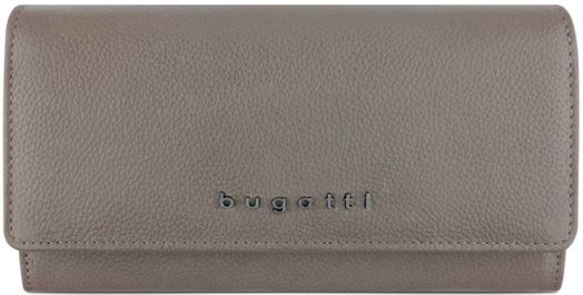 Дамски портфейл Bugatti Bella Ladies Flip Long Wallet, таупе