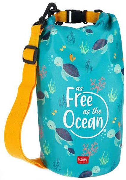 Водоустойчива чанта Legami - Sea Turtle, 3 литра