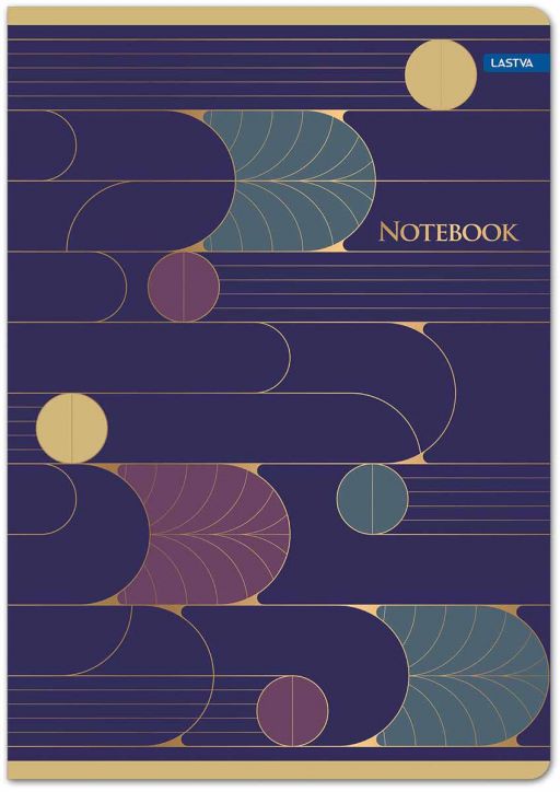 Тетрадка Lastva Harmony A4, 50 листа с широки редове