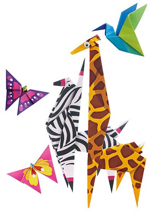Творчески комплект 4M - Оригами зоологическа градина
