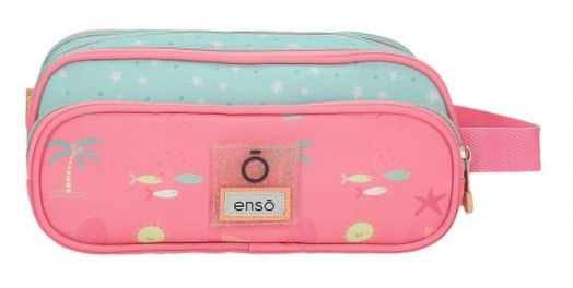 Несесер Enso Magic Summer с пет отделения и ръкохватка