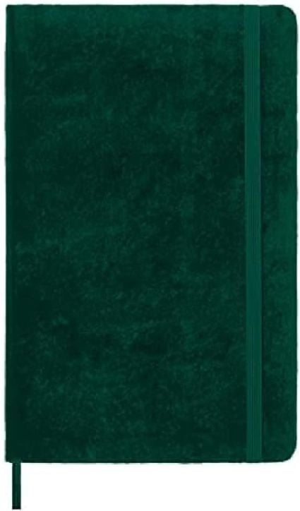 Тефтер Moleskine Velvet Green в кутия