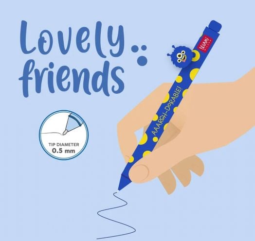 Гел химикалка с животинче Legami - Monster