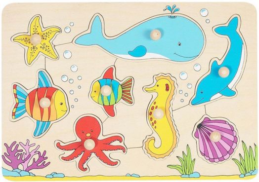 Пъзели с дръжки Goki