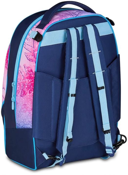 Ученическа раница на колела Seven Lilo & Stitch и телескопична дръжка