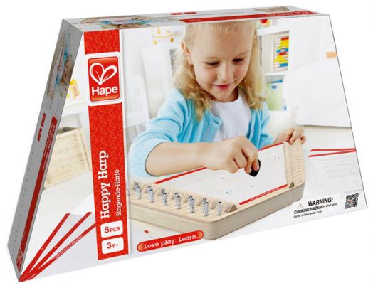 Детска музикална играчка Hape - Арфа