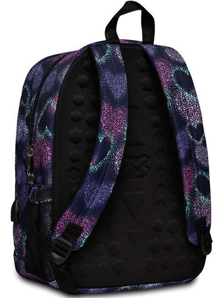 Ученическа раница Seven Freethink Festival Fuchsia с две отделения и USB порт