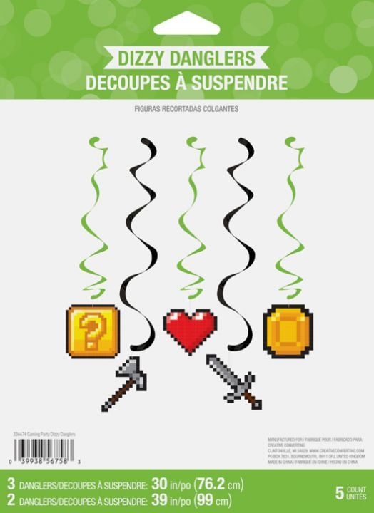 Висяща декорация Creative Party - Gaming Party