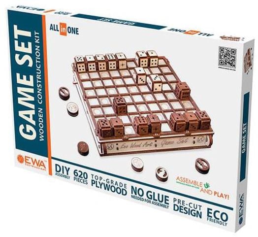 3D комплект за сглобяване EWA - Класически игри