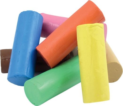Пластилин Koh-I-Noor, 5 неонови цвята