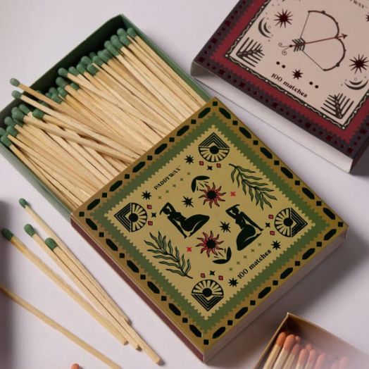 Джъмбо кибритени клечки Paddywax - Femme, 100 бр.