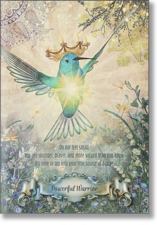 Hummingbird Wisdom Oracle Cards