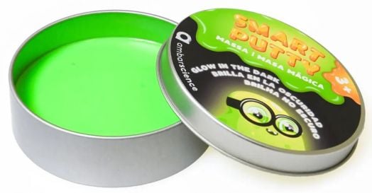 Интелигентен пластилин Ambarscience - Светещ в тъмното