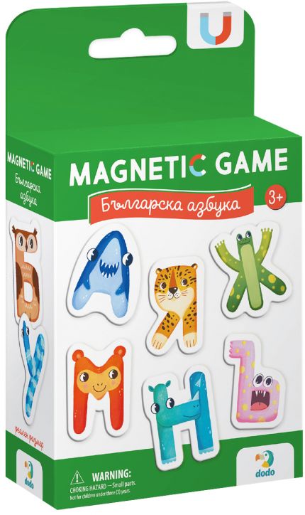Магнитна игра Dodo: Българската азбука
