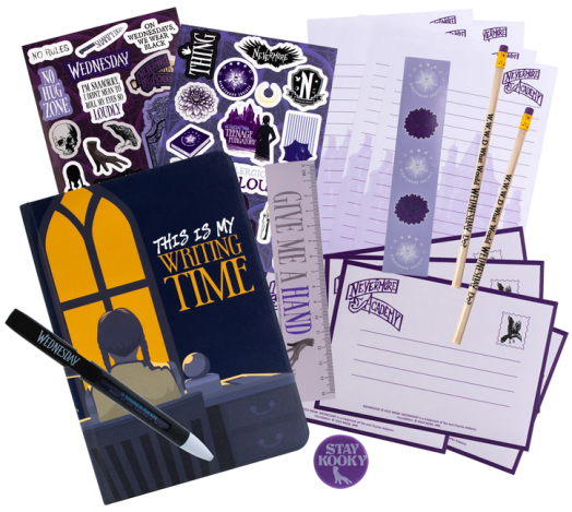 Комплект сет за писма Blue Sky - Wednesday