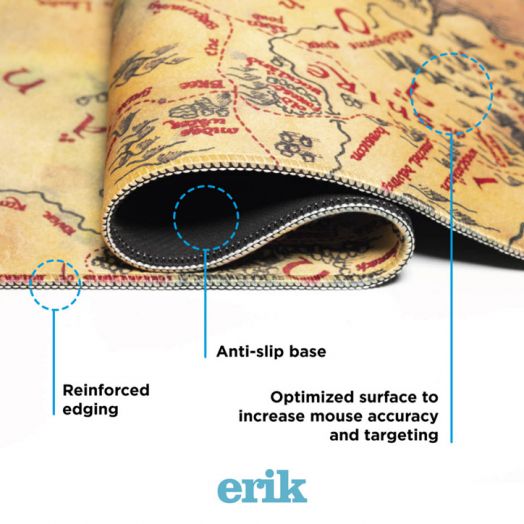 Геймърска подложка за бюро The Lord of the Rings - Middle Earth