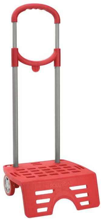 Тролей за раница Roll Road, червен